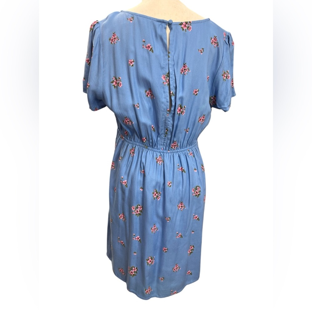 American Eagle Floral Mini Dress NWT Size Large Cottagecore Boho - Picture 6 of 10